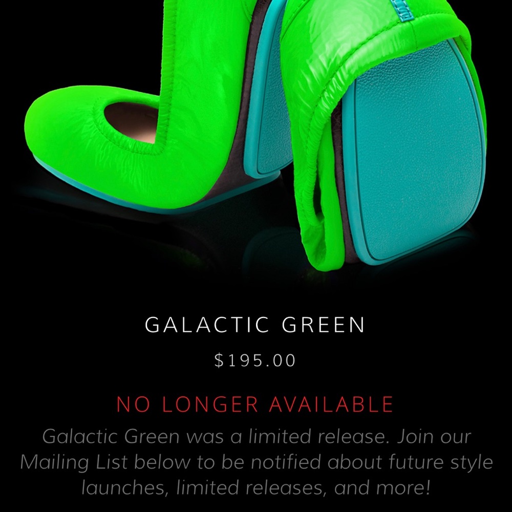 Galactic Green Tieks